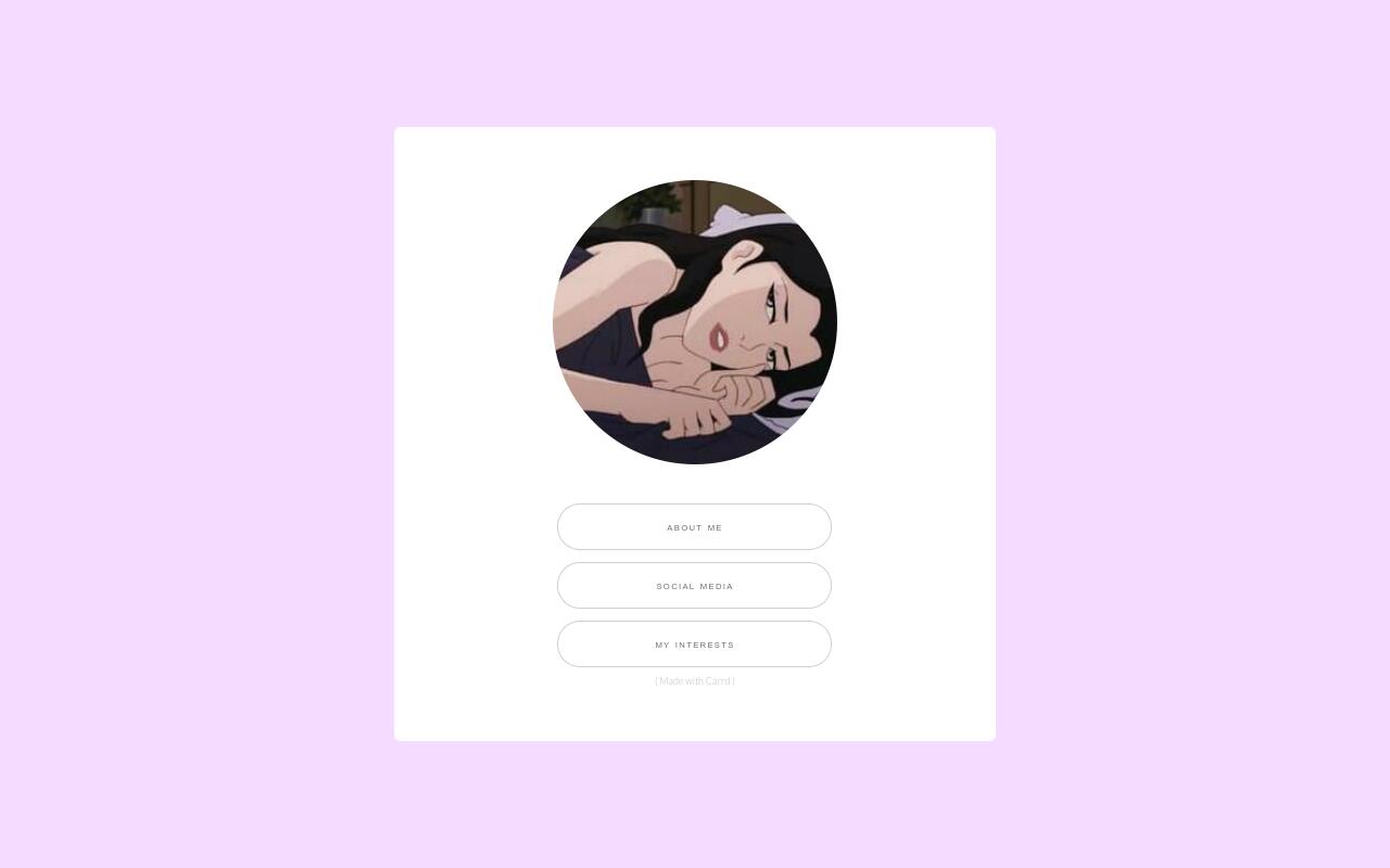 Carrd profile picture for @javi